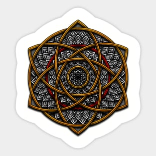 Triquetra Mandala Sticker